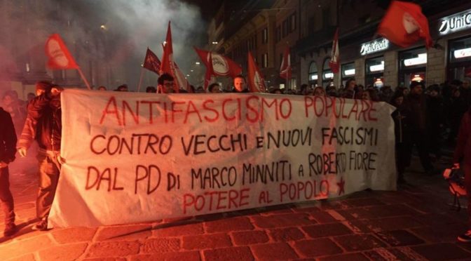 Antifascismo. Perchè non saremo in piazza a Roma il 24 febbraio