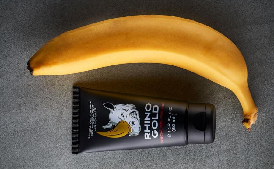 rhino gold gel e banana