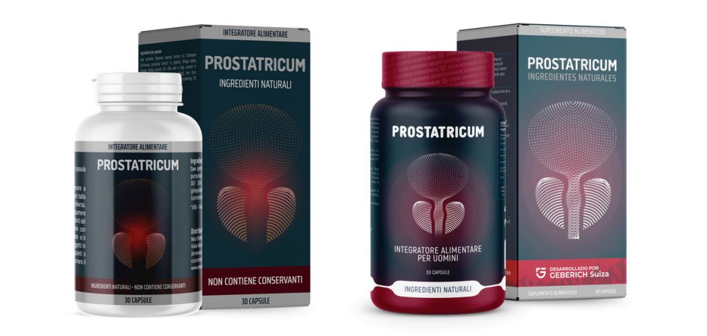 prostatricum imballaggi nuovi e vecchi