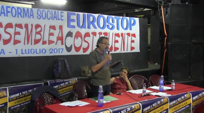 Video integrale assemblea costituente Eurostop