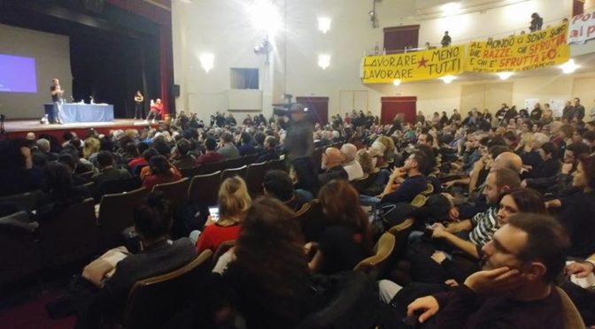 Eurostop all’assemblea di Roma. “Senza rottura non c’è cambiamento possibile”